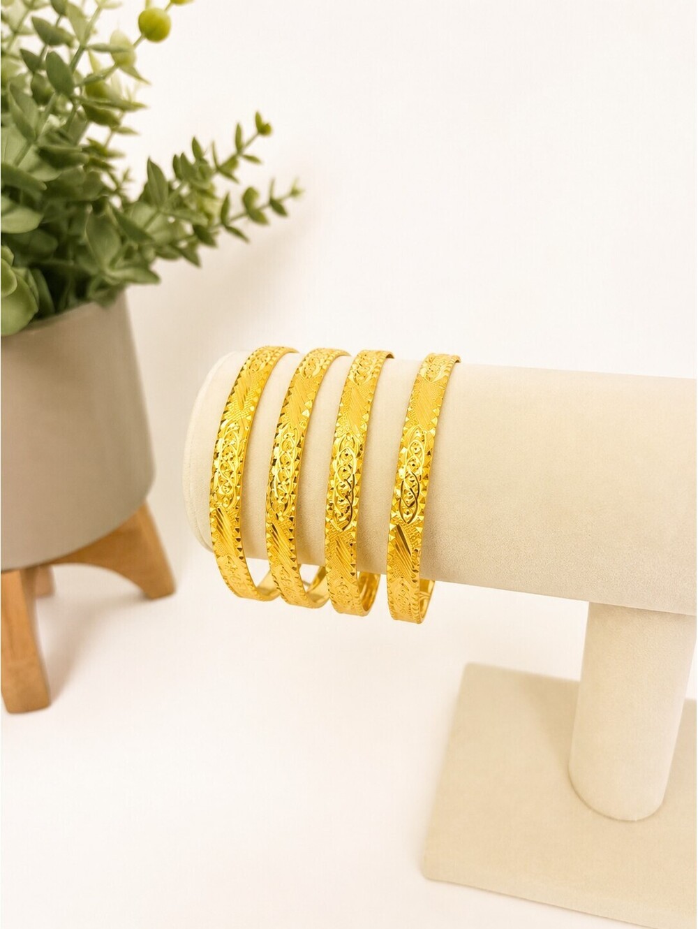 Gold Plated Bangles
